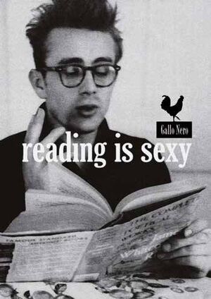 PÓSTER READING IS SEXY JAMES DEAN