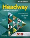 NEW HEADWAY ADVANCED STUDENT'S BOOK AND WORKBOOK WITH KEY. 4ª ED.