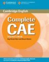 COMPLETE CAE. TEACHER'S BOOK