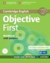OBJECTIVE FIRST WORKBOOK WITH ANSWERS + AUDIO CD. 4ª ED.
