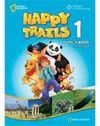 HAPPY TRAILS 1 PUPIL'S BOOK + CD