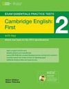 EXAM ESSENTIALS PRACTICE TESTS 2 WITH KEY. CAMBRIDGE ENGLISH: FIRST (FCE) +DVDR