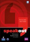 SPEAKOUT. ELEMENTARY STUDENT'S BOOK WITH ACTIVEBOOK (DVD). A1-A2