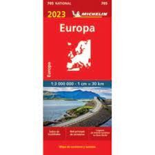 MAPA NATIONAL EUROPA (705) 2023 MAPA DESPLEGABLE