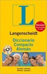 DICCIONARIO LANGENSCHEIDT COMPACTO ESPAÑOL/ALEMAN