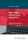MAX AUB: EPISTOLARIO ESPAÑOL