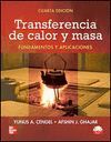 TRANSFERENCIA DE CALOR Y MASA CON CD 4ª ED.