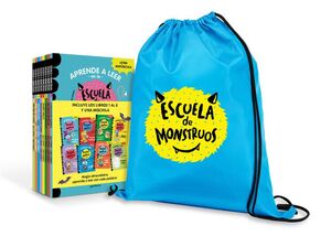 PACK ESCUELA DE MONSTRUOS CON LOS LIBROS 1-8 (¡INCLUYE UN REGALO!)