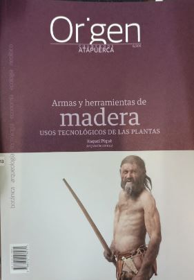ORIGEN. CUADERNOS ATAPUERCA 13: ARMAS Y HERRAMIENTAS DE MADERA