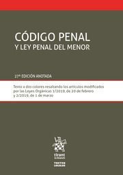 CÓDIGO PENAL Y LEY PENAL DEL MENOR  (27ª EDICIÓN)