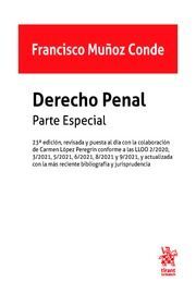 DERECHO PENAL. PARTE ESPECIAL 23ª ED.