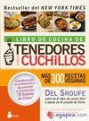 LIBRO DE COCINA DE TENEDORES SOBRE CUCHILLOS