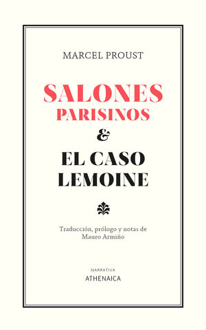 SALONES PARISINOS & EL CASO LEMOINE