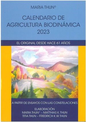 CALENDARIO DE AGRICULTURA BIODINAMICA 2023