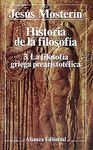 HISTORIA DE LA FILOSOFIA VOL. 3 : LA FILOSOFIA GRIEGA PREARISTOTELICA