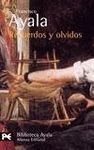 RECUERDOS Y OLVIDOS. PREMIO PRINCIPE ASTURIAS 1998. CERVANTES 1991
