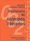 DICCIONARIO DE TERMINOS LITERARIOS