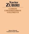 CURSOS UNIVERSITARIOS. VOLUMEN II