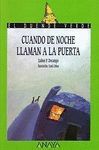 CUANDO DE NOCHE LLAMAN A LA PUERTA (PREMIO NACIONAL DE LITERATURA INFANTIL Y JUVENIL 1995)