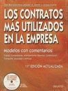 LOS CONTRATOS MAS UTILIZADOS EN LA EMPRESA. 2006 . 11ª ED.