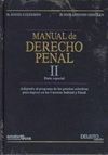 MANUAL DE DERECHO PENAL, TOMO II: PARTE ESPECIAL