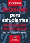 DICCIONARIO PARA ESTUDIANTES INGLÉS-ESPAÑOL / ESPAÑOL-INGLÉS
