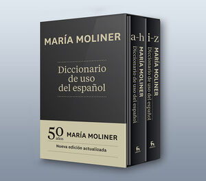 DICCIONARIO MARIA MOLINER. ESTUCHE DOS VOLUMENES. 4ª ED. 2016