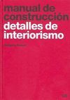 MANUAL DE CONSTRUCCION: DETALLES DE INTERIORISMO