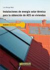 INSTALACIONES DE ENERGIA SOLAR TERMICA PARA OBTENCION ACS VIVIENDAS