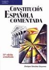 CONSTITUCION ESPAÑOLA COMENTADA. 23/E ACTUALIZADA