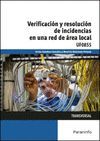 UF0855 VERIFICACION Y RESOLUCION DE INCIDENCIAS EN UNA RED DE AREA LOCAL