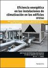 UF0566 EFICIENCIA ENERGETICA EN LAS INSTALACIONES DE CLIMATIZACION EN LOS EDIFICIOS