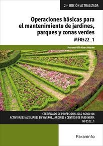 MF0522_1  OPERACIONES BÁSICAS PARA EL MANTENIMIENTO DE JARDINES, PARQUES Y ZONAS VERDES