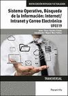 UF0319 SISTEMA OPERATIVO, BUSQUEDA DE LA INFORMACION: INTERNET/INTRANET Y CORREO ELECTRONICO