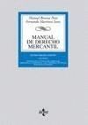 MANUAL DE DERECHO MERCANTIL. VOLUMEN I. 13 ED