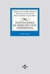 INSTITUCIONES DE DERECHO CIVIL PATRIMONIAL. 3ª EDICION