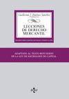 LECCIONES DE DERECHO MERCANTIL. 14ª EDICION REVISADA Y PUESTA AL DIA