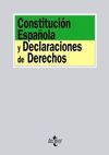CONSTITUCIÓN ESPAÑOLA Y DECLARACIONES DE DERECHOS