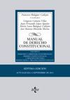 MANUAL DE DERECHO CONSTITUCIONAL. VOLUMEN 2. 7ª EDICION