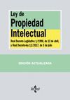 LEY DE PROPIEDAD INTELECTUAL. 2ª ED. 2017