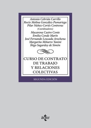 CURSO DE CONTRATO DE TRABAJO Y RELACIONES COLECTIVAS 2ª ED.