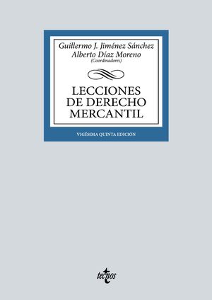 LECCIONES DE DERECHO MERCANTIL 25ª ED.