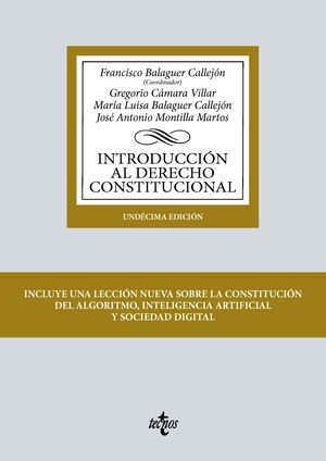 INTRODUCCIÓN AL DERECHO CONSTITUCIONAL 11ª ED.