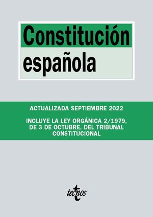 CONSTITUCIÓN ESPAÑOLA ED. 2022