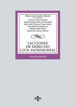 LECCIONES DE DERECHO CIVIL PATRIMONIAL 3ª ED.