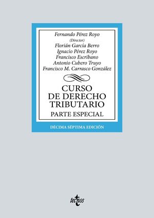 CURSO DE DERECHO TRIBUTARIO. PARTE ESPECIAL ED. 2023
