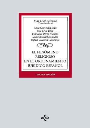 EL FENÓMENO RELIGIOSO EN EL ORDENAMIENTO JURÍDICO ESPAÑOL ED. 2023