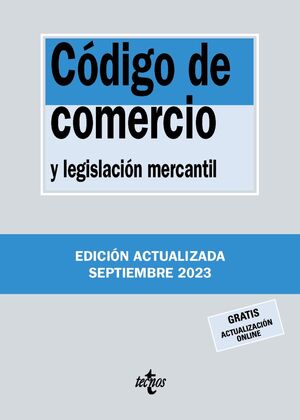 CÓDIGO DE COMERCIO Y LEGISLACIÓN MERCANTIL ED. 2023