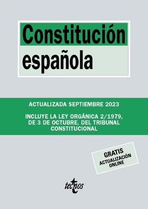 CONSTITUCIÓN ESPAÑOLA ED. 2023