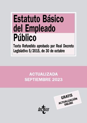 ESTATUTO BÁSICO DEL EMPLEADO PÚBLICO ED. 2023